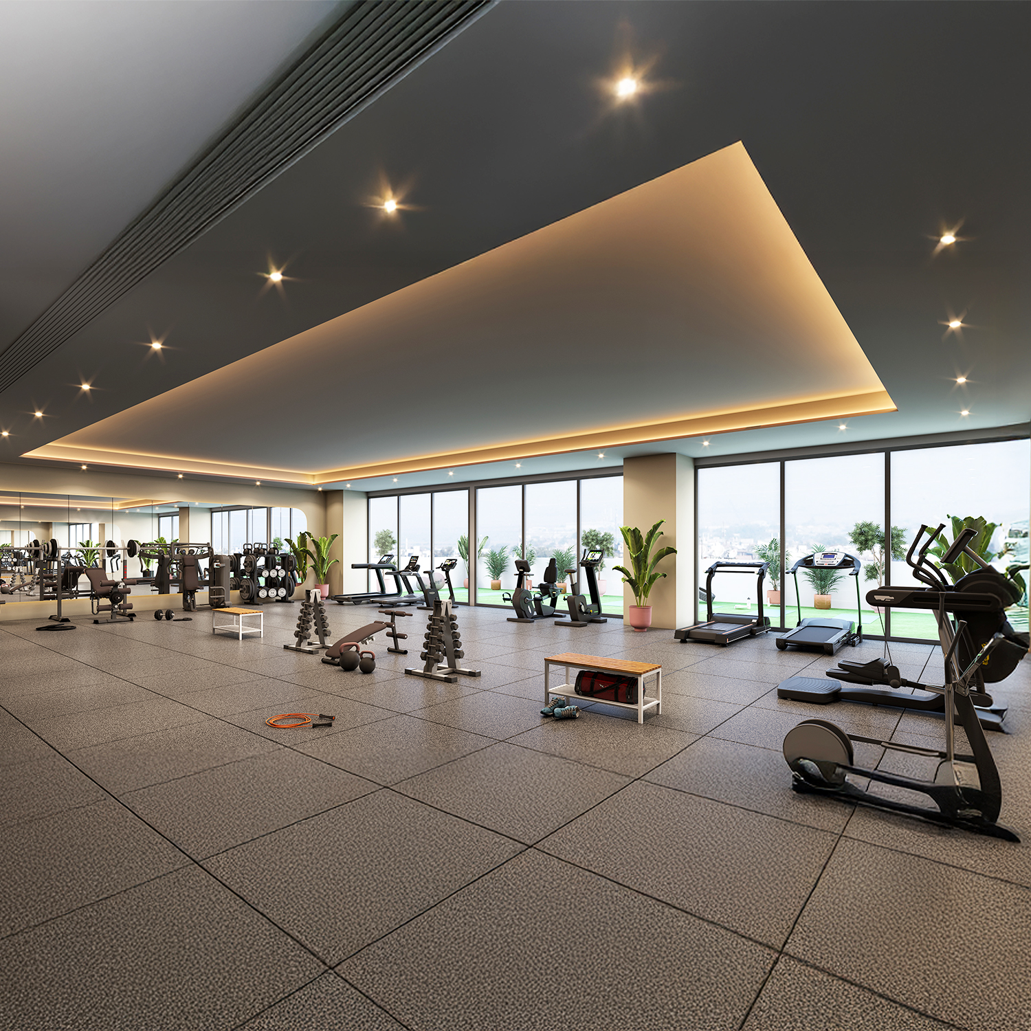gym - amenities of monopoly