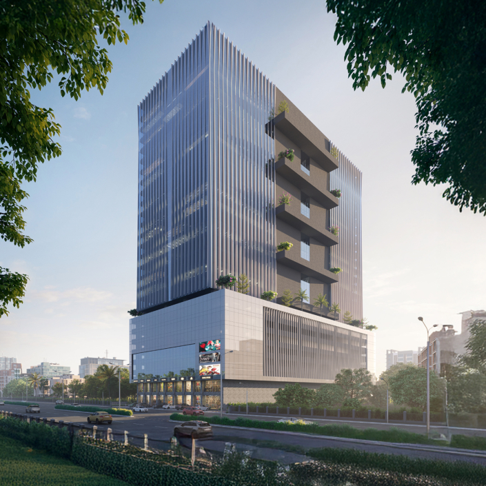 Level 23 project by Akshar Bhagwati Venture LLP