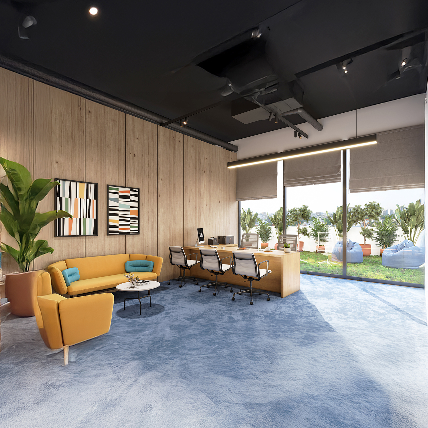 waiting area - amenities of monopoly