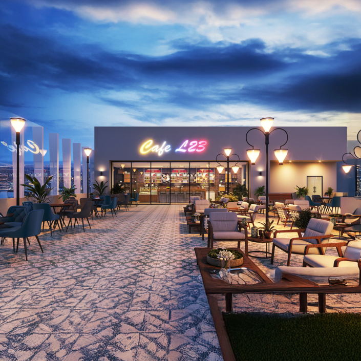 cafe area - amenities of monopoly